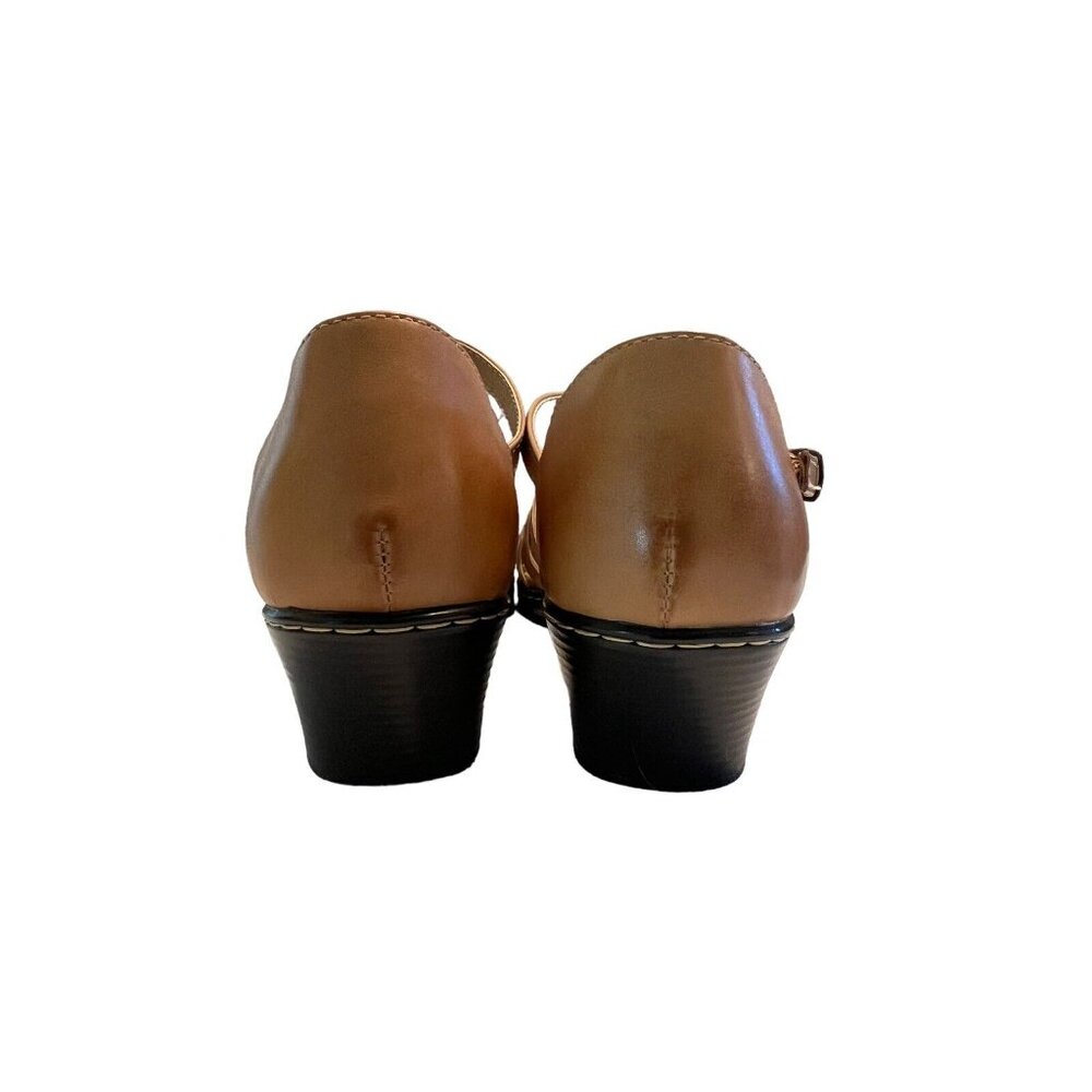 Soft Spots Sandals Womens Size 11M Leather Uppers Wedge Heel - Picture 5 of 8